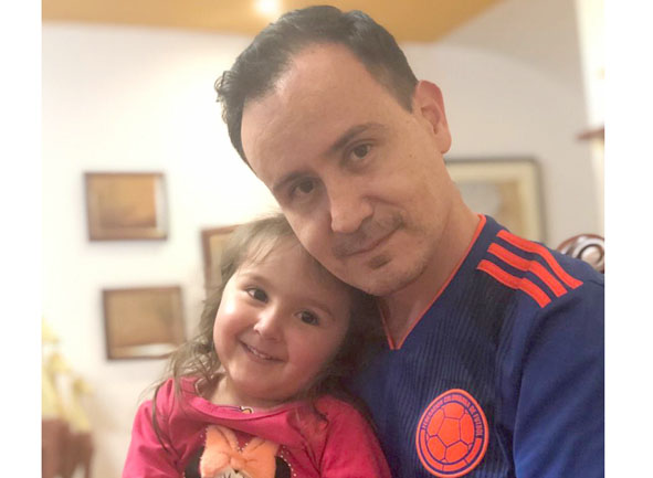 Alejandro Alvarán y su hija, Antonia Alvarán Díaz.