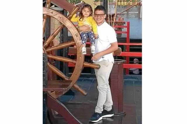 Arianna García y su padre, Alexis García Osorio.