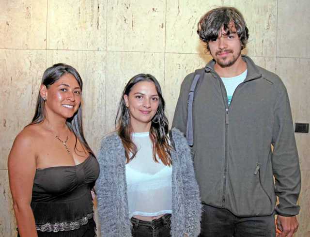 Liliana Cardona González, Laura Aristizábal Arias y Bruno Sanstede. 
