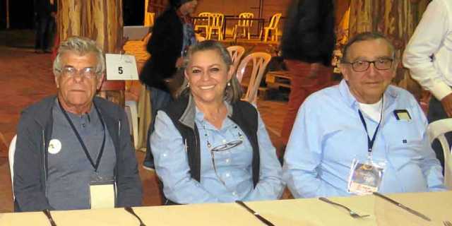 David Manzur Macías, Patricia Recio Vélez y Rubén Sauleda.