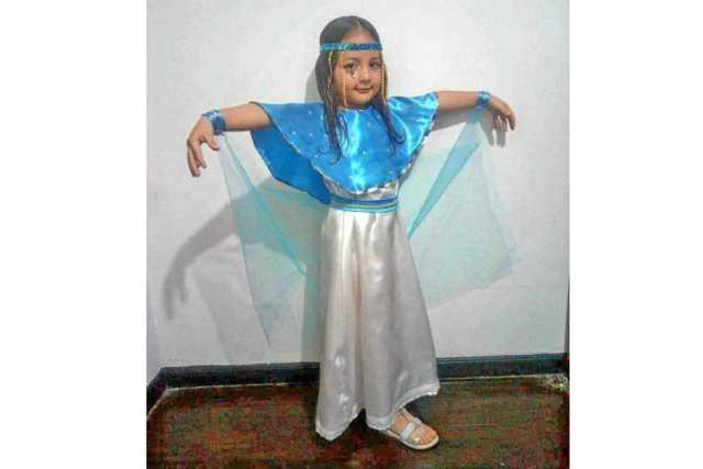 Jonathan García Marín envía, desde el barrio San Sebastián, la fotografía de su hija, Laura García Duque, de cuatro años de edad