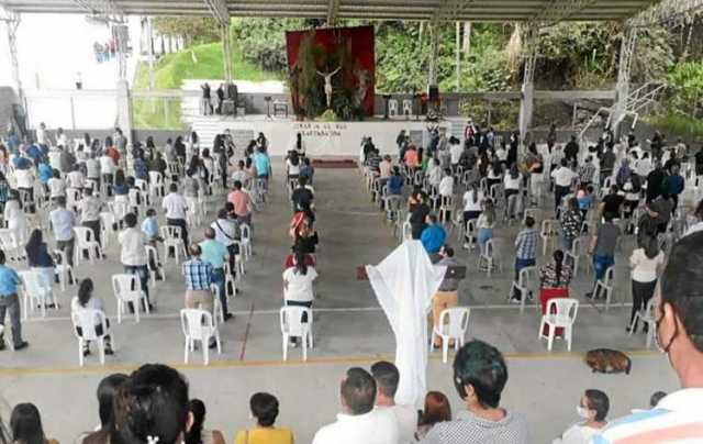 Neira Foto | Jorge Iván Castaño | LA PATRIA Ahora debido a la pandemia las cosas cambiaron, las procesiones, todos los actos lit