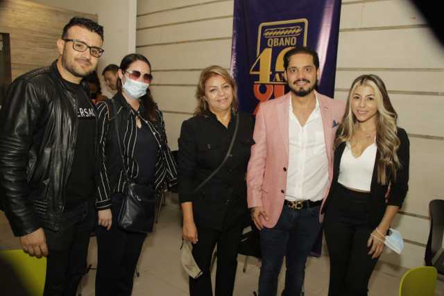 Daniel Villada, Patricia Serna, María Arboleda, Gerardo Coral y Mónica Vásquez.