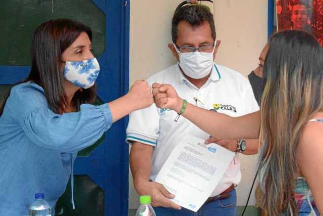 Daniela Andrea Raigoza Tamaniza, gobernadora indígena del Resguardo La Albania.