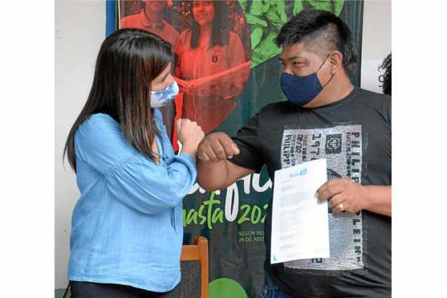 Aldemar Morales Tamaniza, gobernador indígena del Resguardo Totumal.