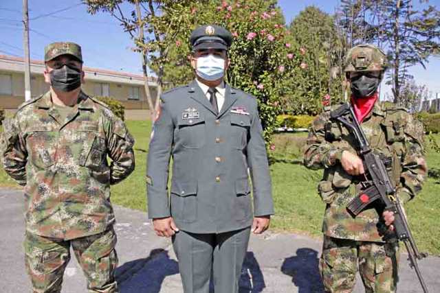 Cabo primero Wilson Orlando Rincón Rincón, sargento segundo Jimmer Fernando Bautista Moreno, soldado Giovanni Arias Franco.