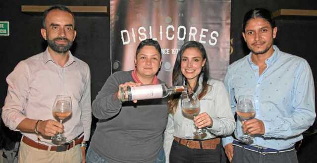 Winston Barrera, Lorena Velásquez, Luisa Fernanda Isaza e Iván Becerra Piedrahíta.