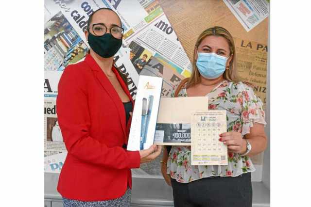 Luz Dary Echeverry jugó y ganó una plancha alizz curling y un bono de $100 mil de la Azotea. “Muy chévere, me reí mucho. Fue una