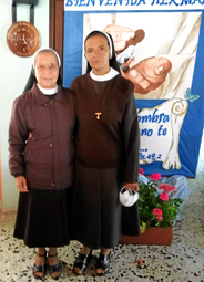 Rectora del Santa Inés, con la hermana liberada