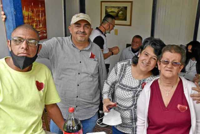 Germán Castañeda, Juan Carlos Aristizábal, Valentina Jaramillo, Marleny Salazar