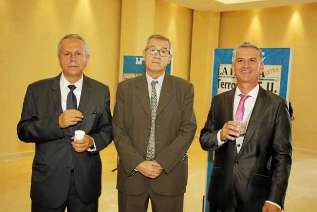 John Jairo Quintero, Carlos Alberto Zuluaga y Mauricio Muñoz