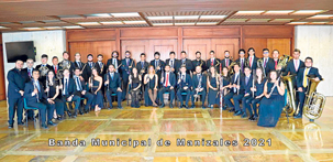 La Banda Municipal de Manizales se alista para representar a Caldas en concursos nacionales. 