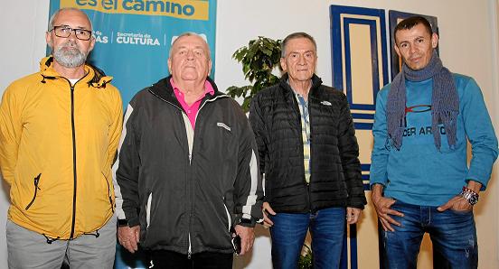 Teodomiro Restrepo, Gabriel Ramírez Herrera, Rubén Darío Patiño y Francisco Luis Cardona Rincón.