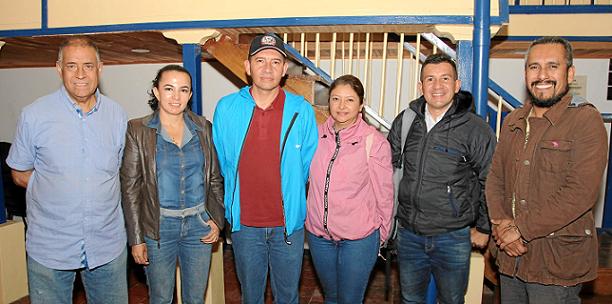 Francisco Mejía Palacio, Paula Andrea Ciro Zapata, Andrés Pérez, Diana María Bedoya, Robinson Pérez y Juan Villareal.