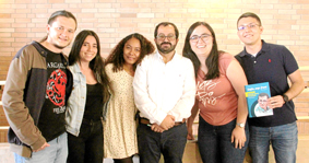 Andrés Villamizar, María José Londoño, Diana Vidal, Fernando Alonso Ramírez, Laura Henao y Santiago Zapata.