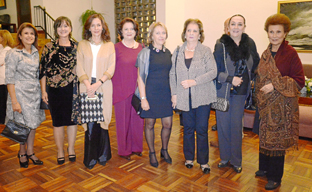 María Mercedes Bernal de Jaramillo, Olga Lucía Hurtado Gómez, Luz Adriana Trujillo Gálvez, María Isabel Uribe, Beatriz Helena Go
