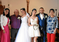 Camila Alejandra Agudelo, José Telmo Agudelo, Mónica Alexandra Bautista, Mónica Agudelo, Edwin Armando Agudelo y María Alcira Be