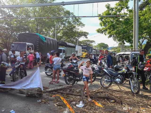 Bloqueo en La Pintada