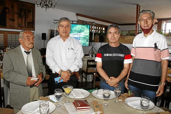 Óscar Campuzano Rojas, Zehir Delgado Valencia, Melquisedec Flórez Pérez, y Jaime Alberto Osorio García.