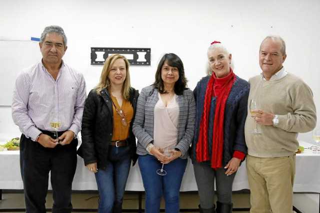 Jorge Hernan Botero Restrepo, Patricia Osorio Vásquez, Pilar Guerrero Lugo, Luisa Marina López Arias y Nicolas Restrepo Escobar.
