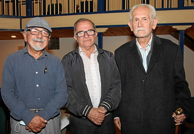 Francisco Cardona, José Miguel Alzate y Fabio Ramírez Ramírez.