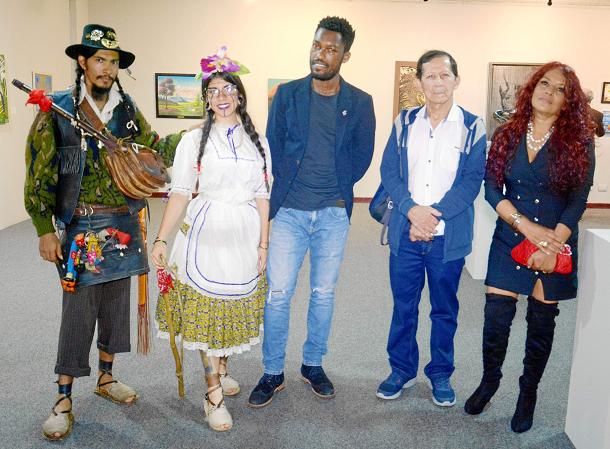 Artistas participantes de diferentes partes del país: Los culebreros, Edwin Daniel Vásquez y Jiselle Díaz, Tolima; Carlos Egidio