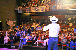 Barguil acompañó cierre    Foto | cortesía | LA PATRIA