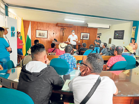 Se reunieron los presidentes    Foto | Diego Salgado | LA PATRIA