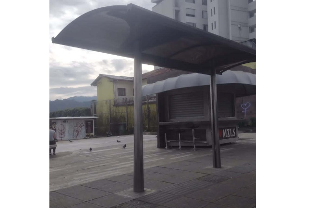 Paraderos de Manizales, en mal estado