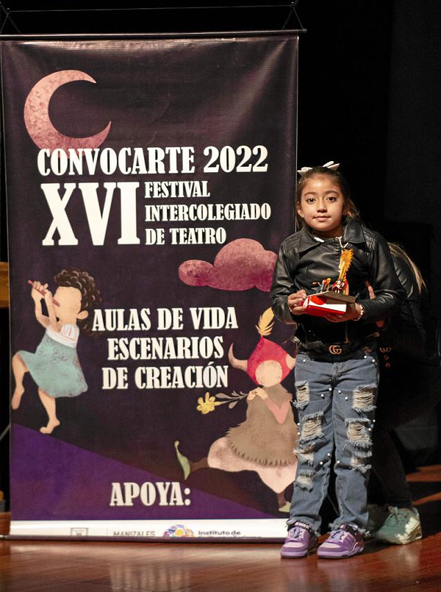 Salomé Bedoya del Liceo niños 2.000