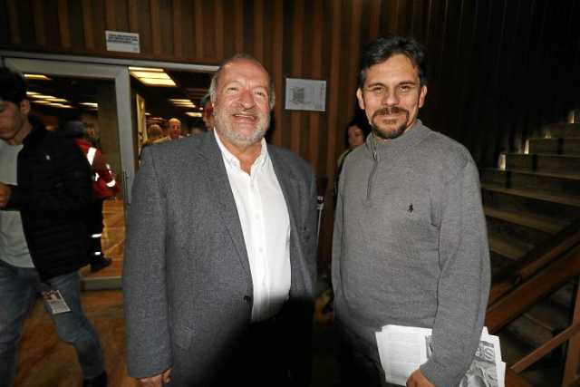 Octavio Arbeláez y Aldebarán Casasola.