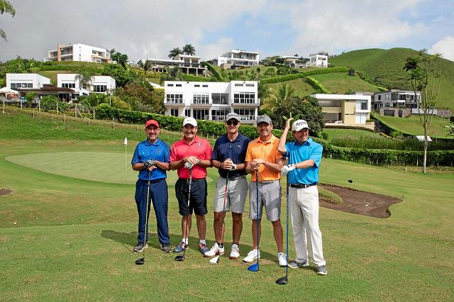 Juan Carlos Marulanda, Manuel José Jaramillo, Andrés Londoño, Carlos Ramírez y Luis Miguel Mejía.