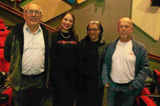 Jairo Gómez Hincapié, Natalia Villada, Gloria Nidia Giraldo y Augusto Muñoz Sánchez.