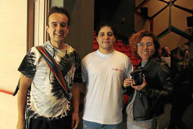 Andrés de los Ríos, Lucas Daniel Muñoz y Juanita Álvarez Holguín.