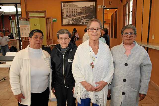 Ana Isabel Ortegón, Sohe Aguirre, María Graciela Cardona y María del Carmen Mendoza.