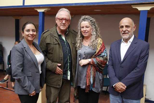 Liliana Maria Sanchez Acosta, Daniel Eduardo Sarasti Moncada, Patricia Correa y Luis Guillermo Cardenas Giraldo.