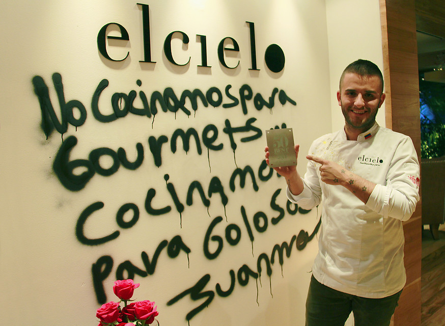 Restaurante colombiano El Cielo toca las nubes en el top 50 de