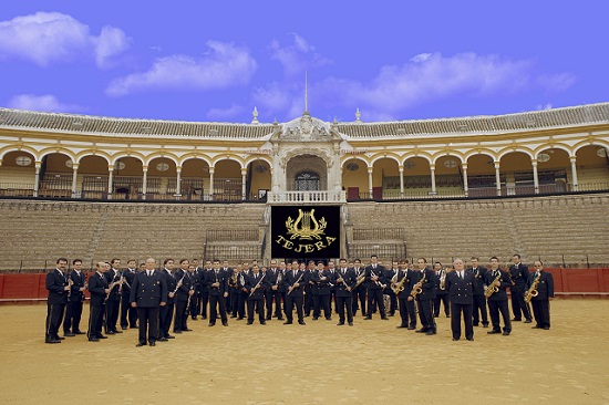Banda de Música del Maestro Tejera de la ciudad de Sevilla, España.