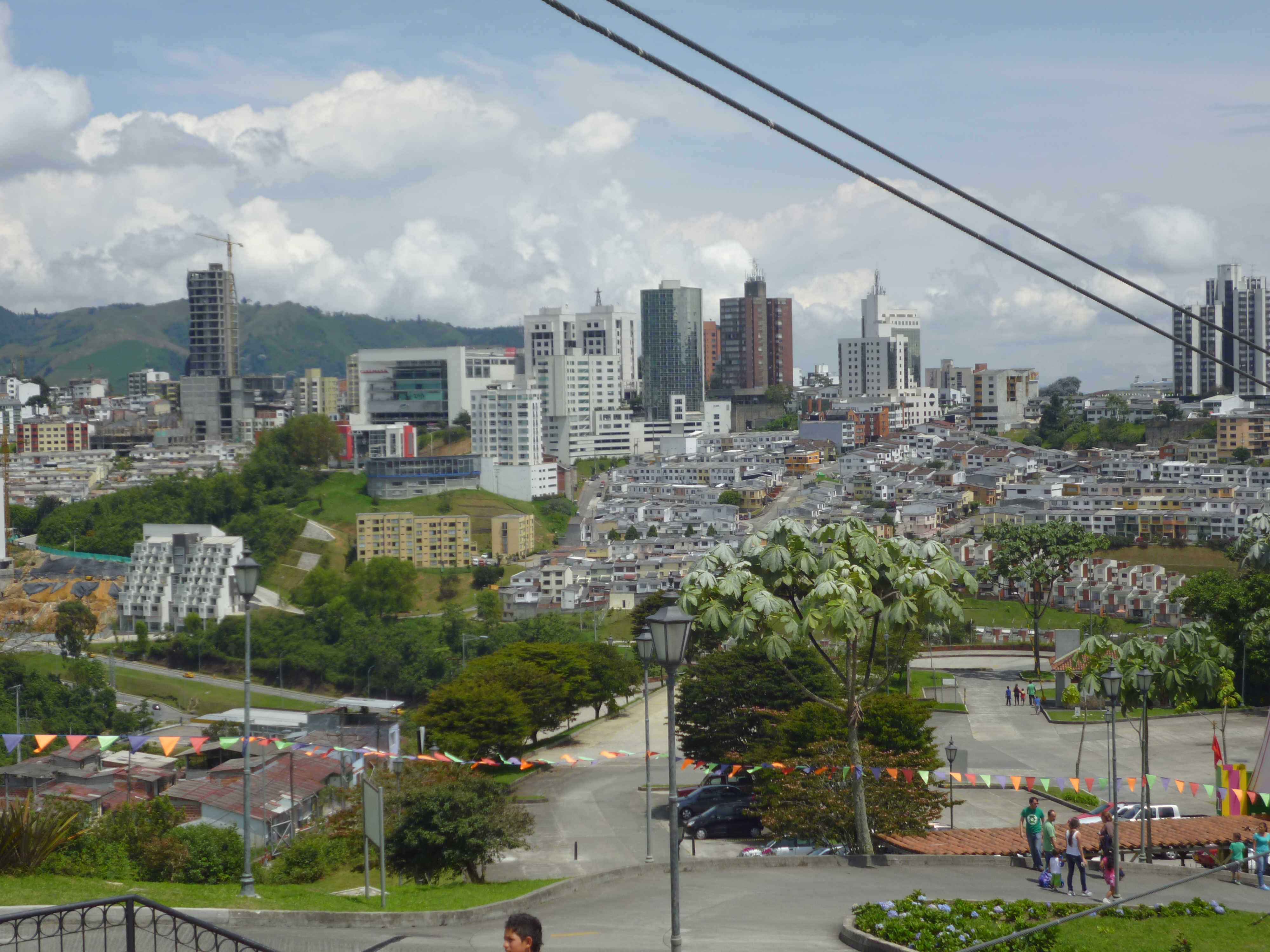 Panorámica desde el Ecoparque Los Yarumos