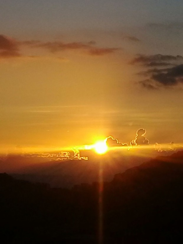 Tarde de oro en Manizales