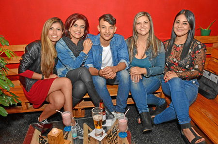 Laura Betancur, María Carmenza Giraldo Zuluaga, Carlos López García, Melva Gómez Zuluaga y Valeria Gil Bedoya.