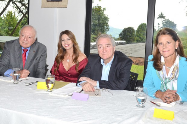 Aurelio Iragorri, Stella Villa Hoyos, Ómar Yepes Alzate y Marta Lucía Ramírez.