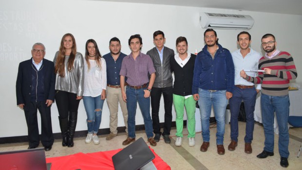 Luis Bernardo Gómez, Juliana Aguirre, Luisa González, Jorge Hernán Salgado, César Hernández, Juan Camilo Giraldo, Juan Uribe Roj