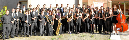 La Banda Sinfónica de la Universidad de Caldas presentó su producción discográfica Pacha mama, durante la inauguración del CIMA.
