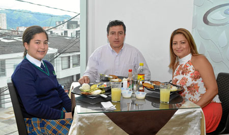 Nohora Fonseca, Héctor Alfredo Reyes y Francisco Peláez.