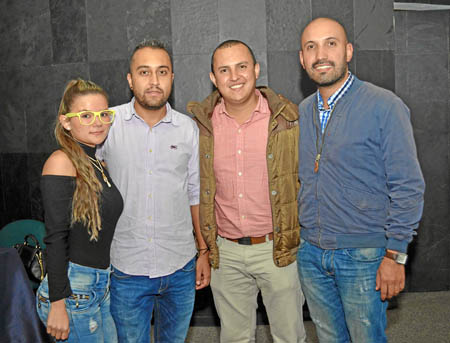 Fotos | José Fernando Tangarife | LA PATRIA Angélica María Giraldo Velásquez, Julián Orrego Mejía, David Felipe Hernández Ossa y