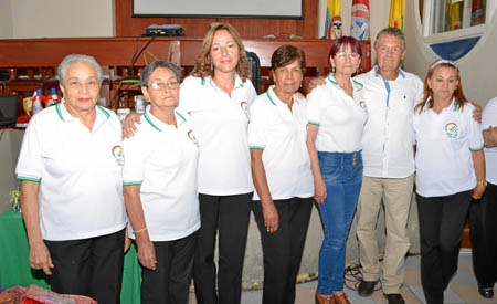Fotos | José Fernando Tangarife | LA PATRIA Carmen Arango, Ligia Chica de Marín, Blanca Nubia Salazar, Miryam Quintero Echeverry