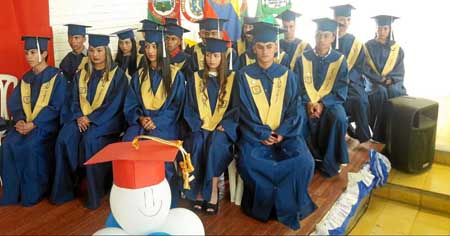 Durante el evento se destacó a Juliana Correa Martínez como Mejor Bachiller 2017.