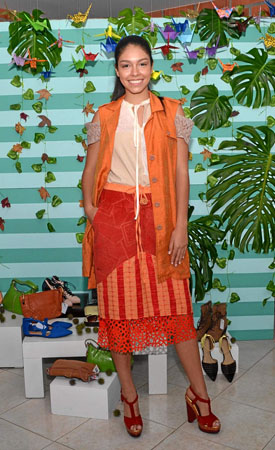 Foto | José Fernando Tangarife | LA PATRIA Valetina García lució una propuesta de Rocío Betancur.