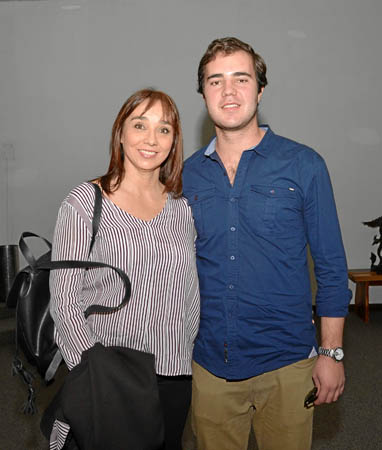 Claudia Londoño Cuartas y Bruno Ángel Londoño.